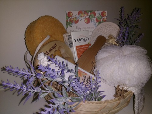 Spa & Bath Gift Basket For Women Hand Crafted Any Occasion