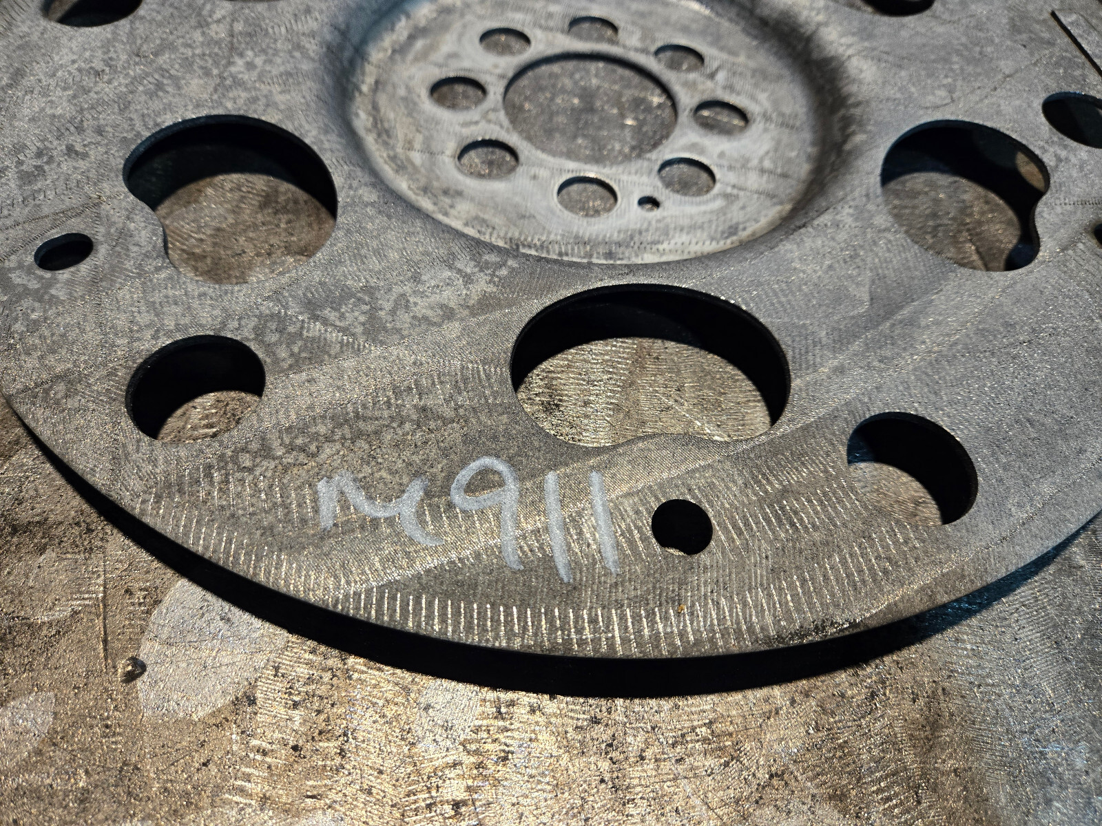 2007-2010  Duramax LBZ LMM Flexplate Allison SPACER Torque Converter Drive Plate - Picture 3 of 3