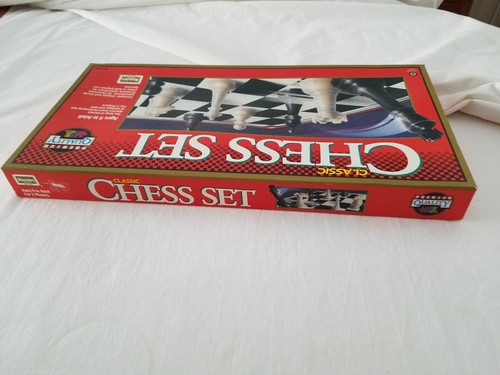 Classic Chess Game Set 1991 Factory Seal ROSE ART BRAND  02386 NIP