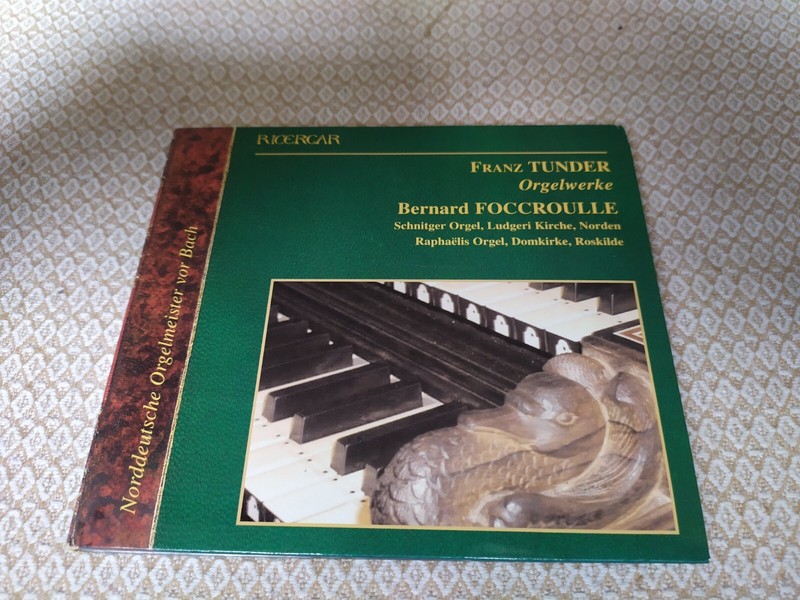 Franz Tunder : Orgelwerke, Organ Works, Orgue - Foccroulle - Cd Ricercar