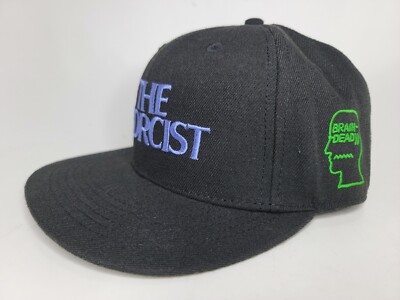Brain Dead x The Exorcist Snapback Hat Black New Exclusive Retired Horror