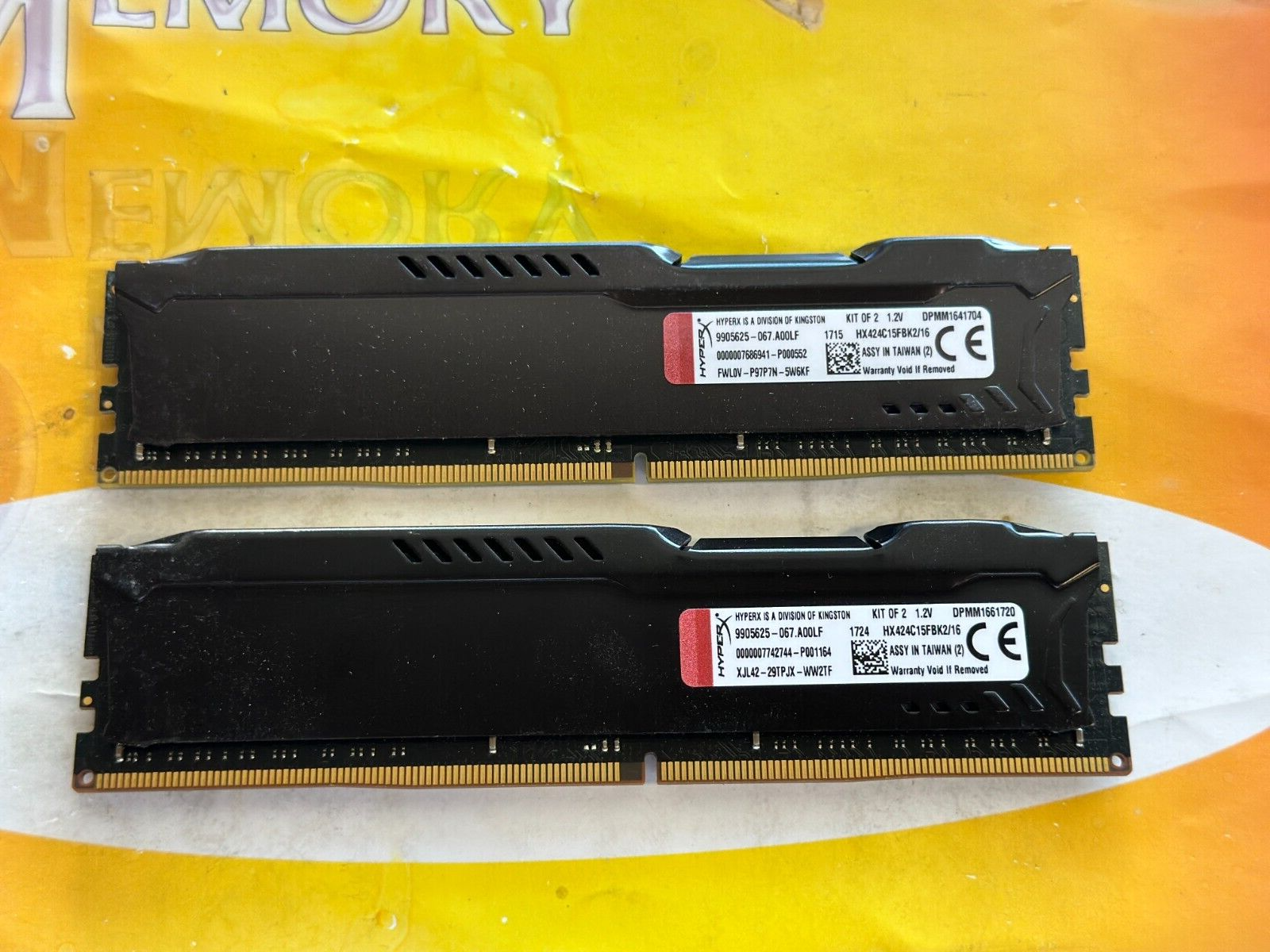 中古 美品 Kingston DDR4-2400 4GB ECC 2個 計8GB Kingston PC4-19200 16GB (2x8GB) DDR4 2400MHz LOW DENSITY