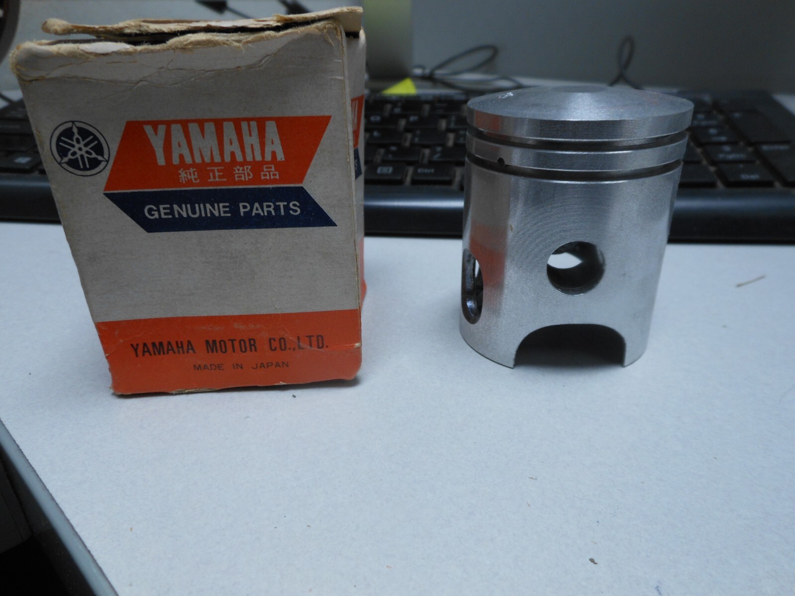 NOS Yamaha OEM 3RD O/S Piston 1978-1979 GT80 2F4-11637-10 | eBay