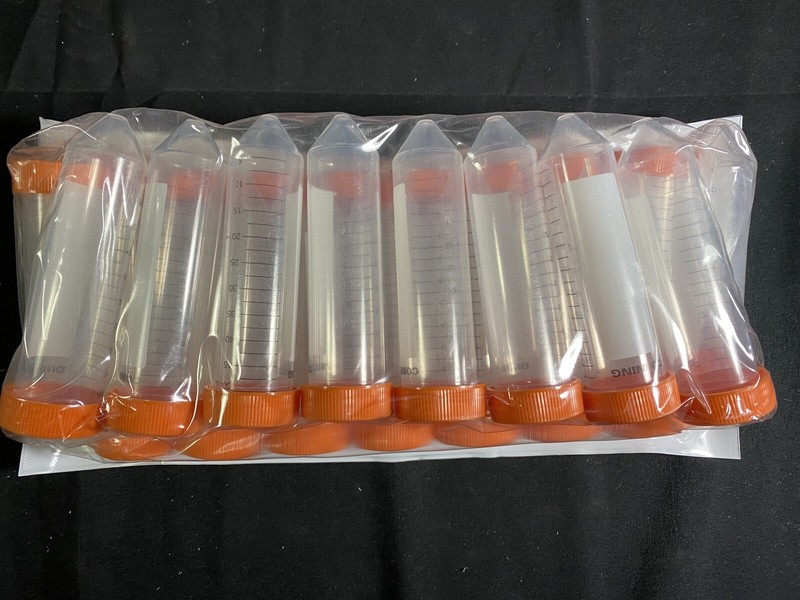 CORNING Polypropylene 50mL Centrifuge Tube w/ Plug Seal Cap 430291 (25/pk)