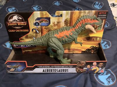 Jurassic World  Camp Cretaceous Primal Attack ALBERTOSAURUS, Massive Biters, NEW