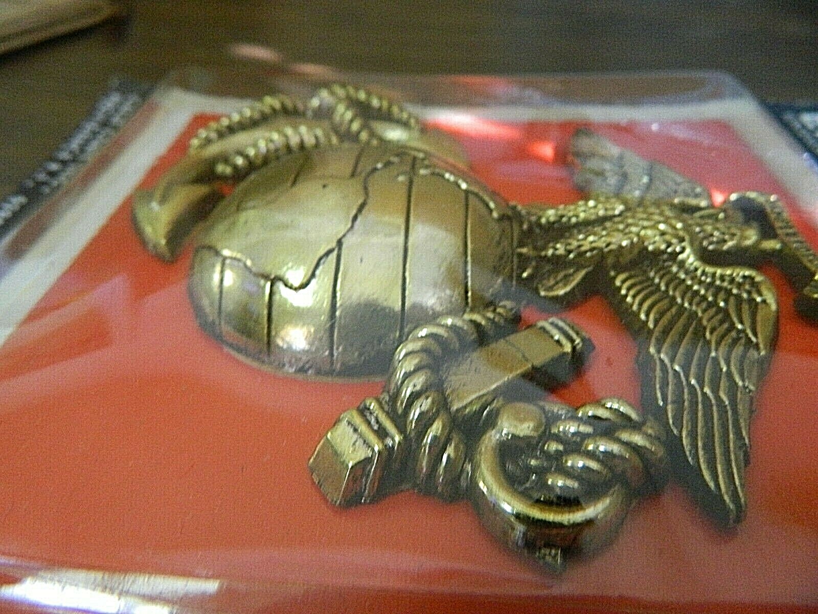 United States Marine Corp. 3 Dimensional Plated Emblem