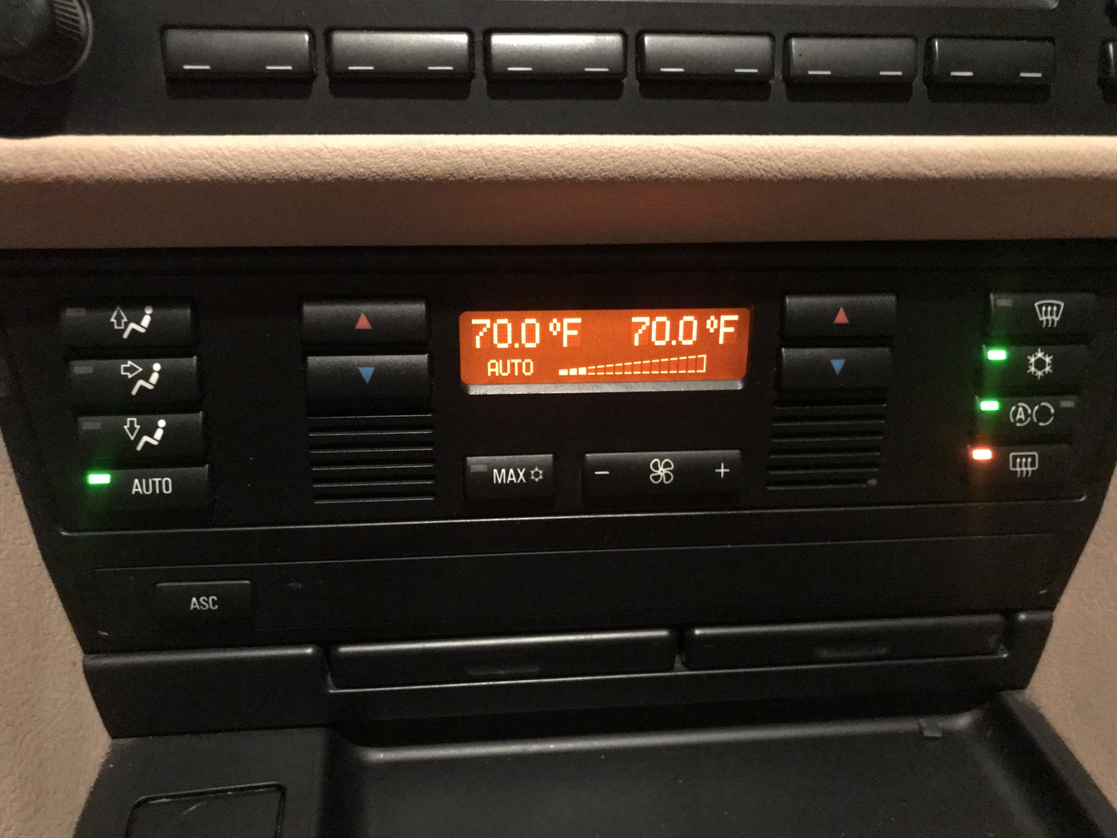 BMW E39 Automatic Air Conditioning, Heating, Temperature Control Unit