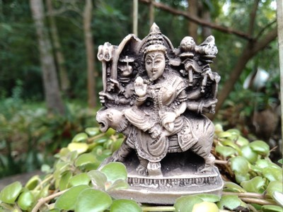 Handmade maha kali goddess sculptures figurine statue statement pieces decor gif