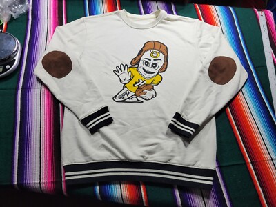 Jeeter Football Crewneck Sweatshirt Size Large