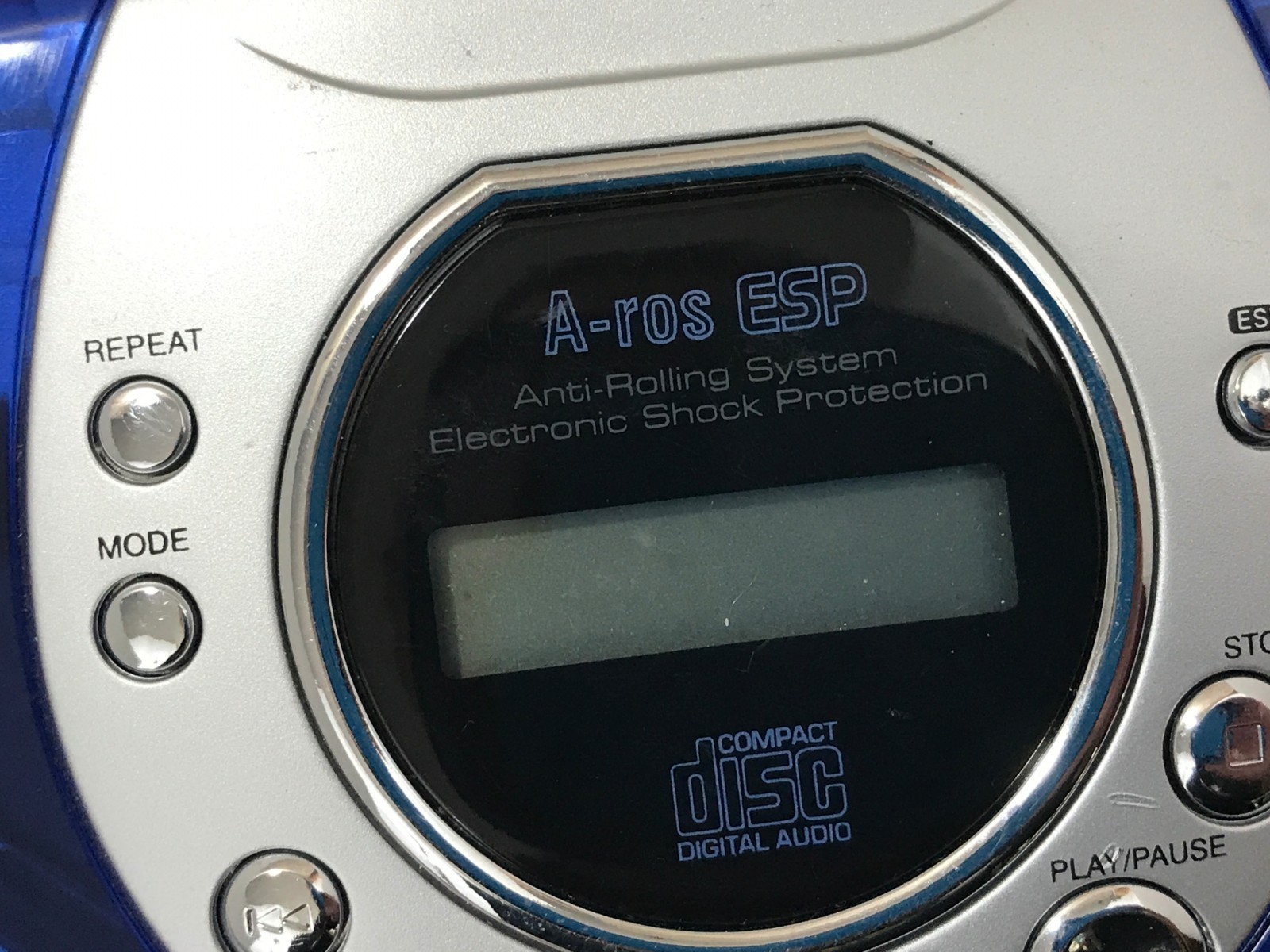 GPX Portable CD PLAYER C3949 A-ros ESP CD Jogger
