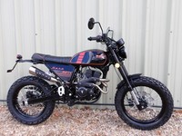 Bluroc Hero 50cc Brand New Leaner Legal Retro Scrambler * UK Delivery *