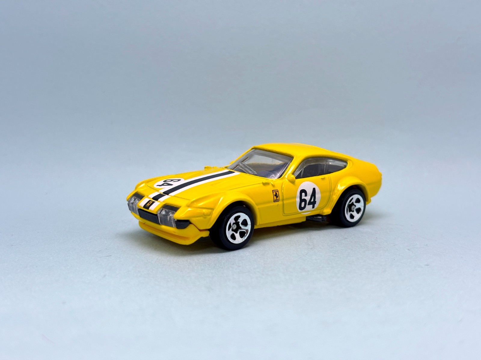 2025 Hotwheels Mainline # Ferrari 365 GTB4 Yellow, Opened Un