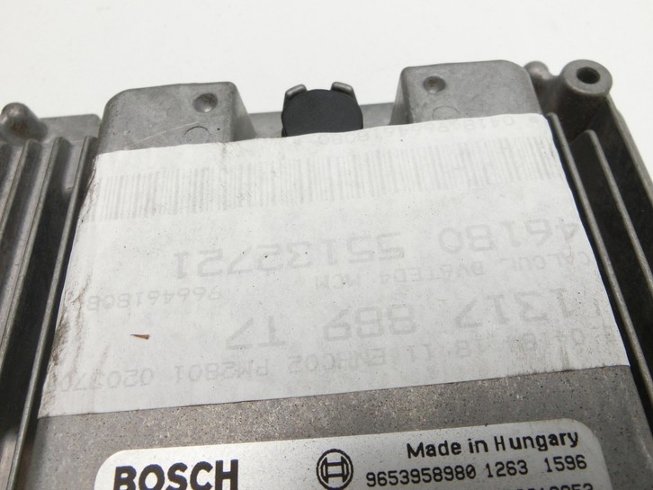 Peugeot 308 I T7 07-11 1,6 80KW Steuergerät ECU Motorsteuergerät für Motor EDC16C34 Peugeot 308 I T7 07-11... Vorschau 3
