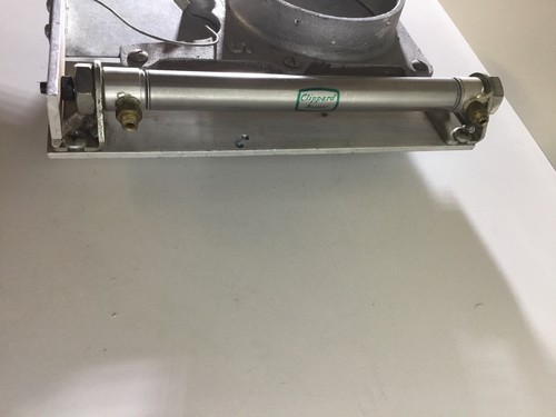 5” diameter (pneumatic) Industrial Grade Blast Gate.  Used