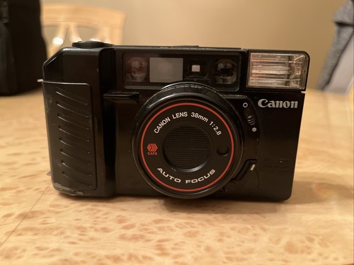 Canon AF35m Parts Only. Battery Door Doesn't Lock Shot