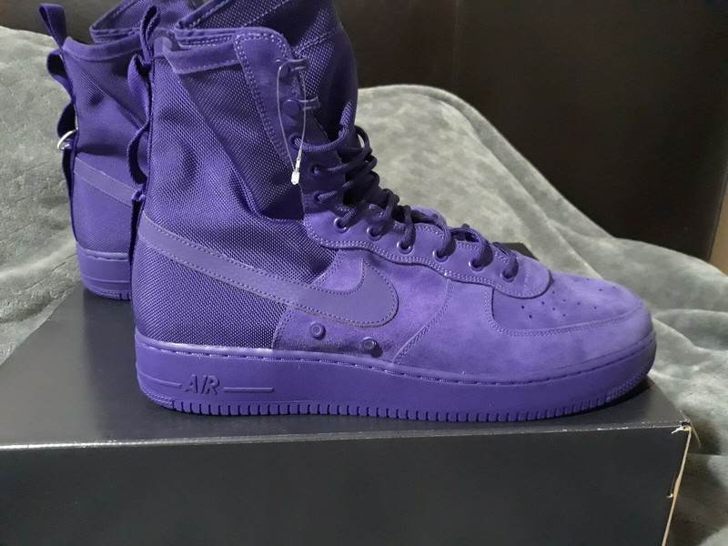 nike sf af1 court purple