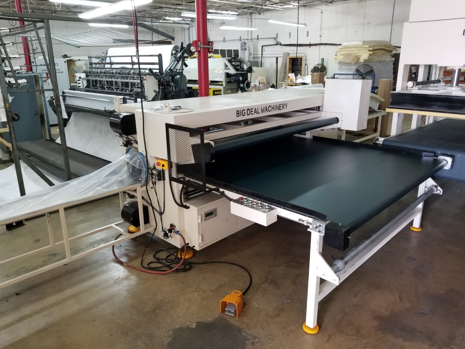 Mattress Roll Pack  Process Line