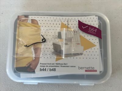 Bernette Overlock Presser-foot set for b44 / b48 / b64 / b68
