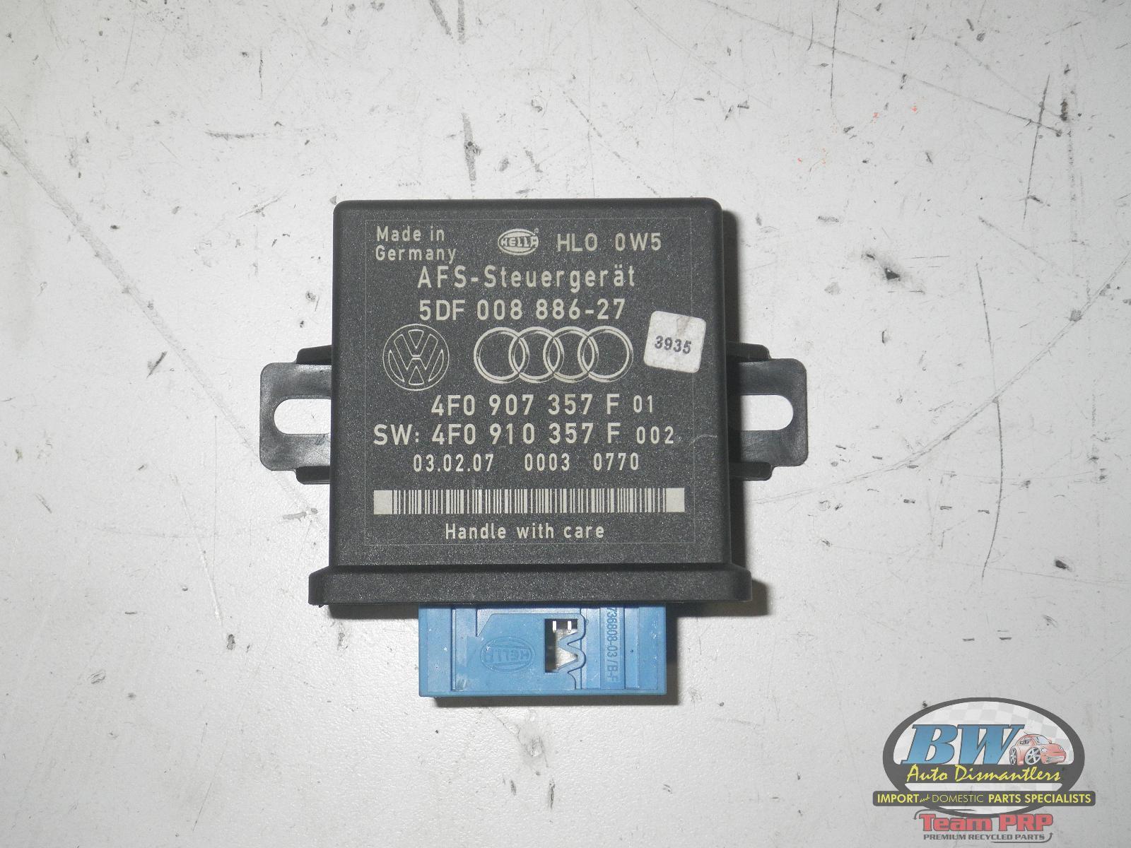 0709 AUDI Q7 ADAPTIVE HEADLIGHT RANGE CONTROL MODULE 4F0907357F eBay