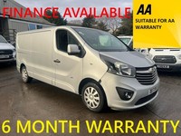 2017 Vauxhall Vivaro 2900 1.6CDTI BiTurbo 125PS Sportive H1 Van PANEL VAN Diesel