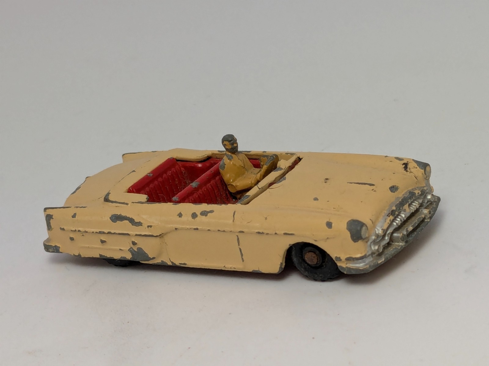 1950年代 BUDGIE TOY(バッジートイ) イギリス Vintage 1953 Budgie Packard Convertible No. 14 England Diecast TAN