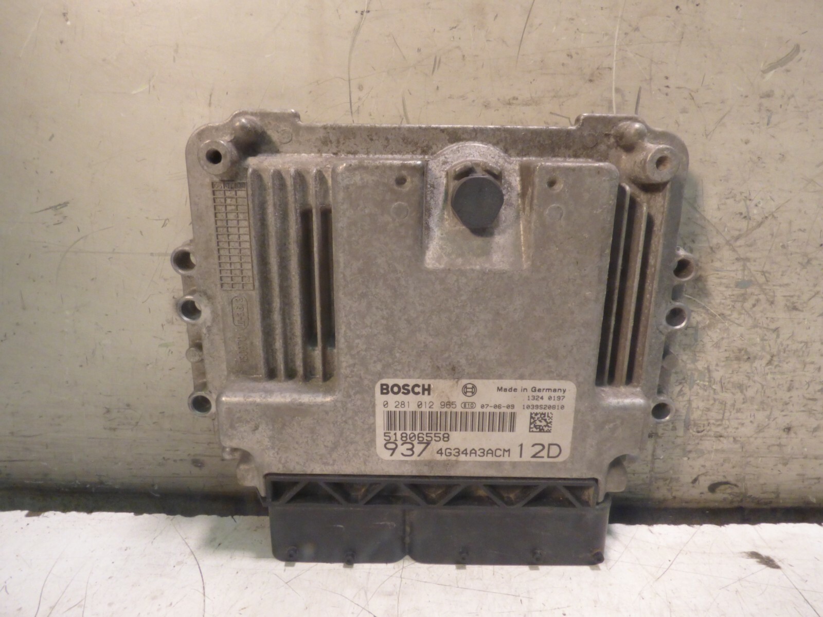 CENTRALINA MOTORE ALFA ROMEO 147 2008 51806558 0281012965