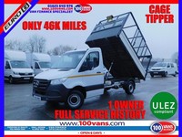 2022 Mercedes-Benz Sprinter 2.0 315 EURO6 L2 CAGE TIPPER F/S/H CHASSIS CAB Diese