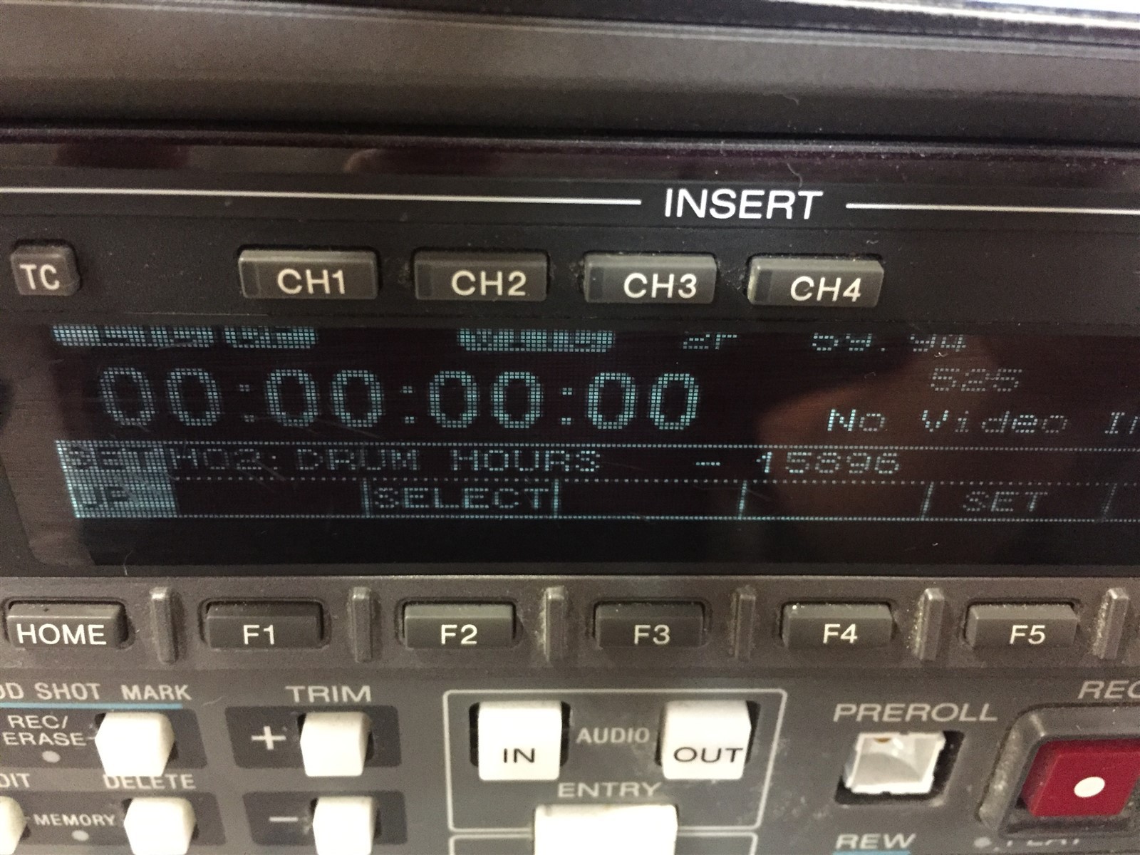 Sony DVW-M2000 MPEG HD IMX SP SX Digital Video Cassette Recorder Betacam Studio