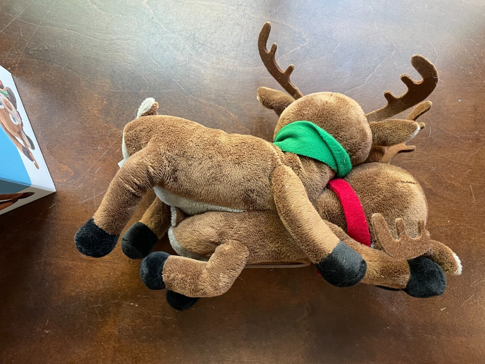 2018 HUMPING REINDEER Animated Plush Stuffed Animal NICE  READ