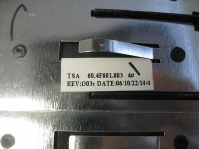 HP Pavilion dv2120us dv2000 Bottom Bezel w/Covers 417093 60.4F601.003 (E24-03)