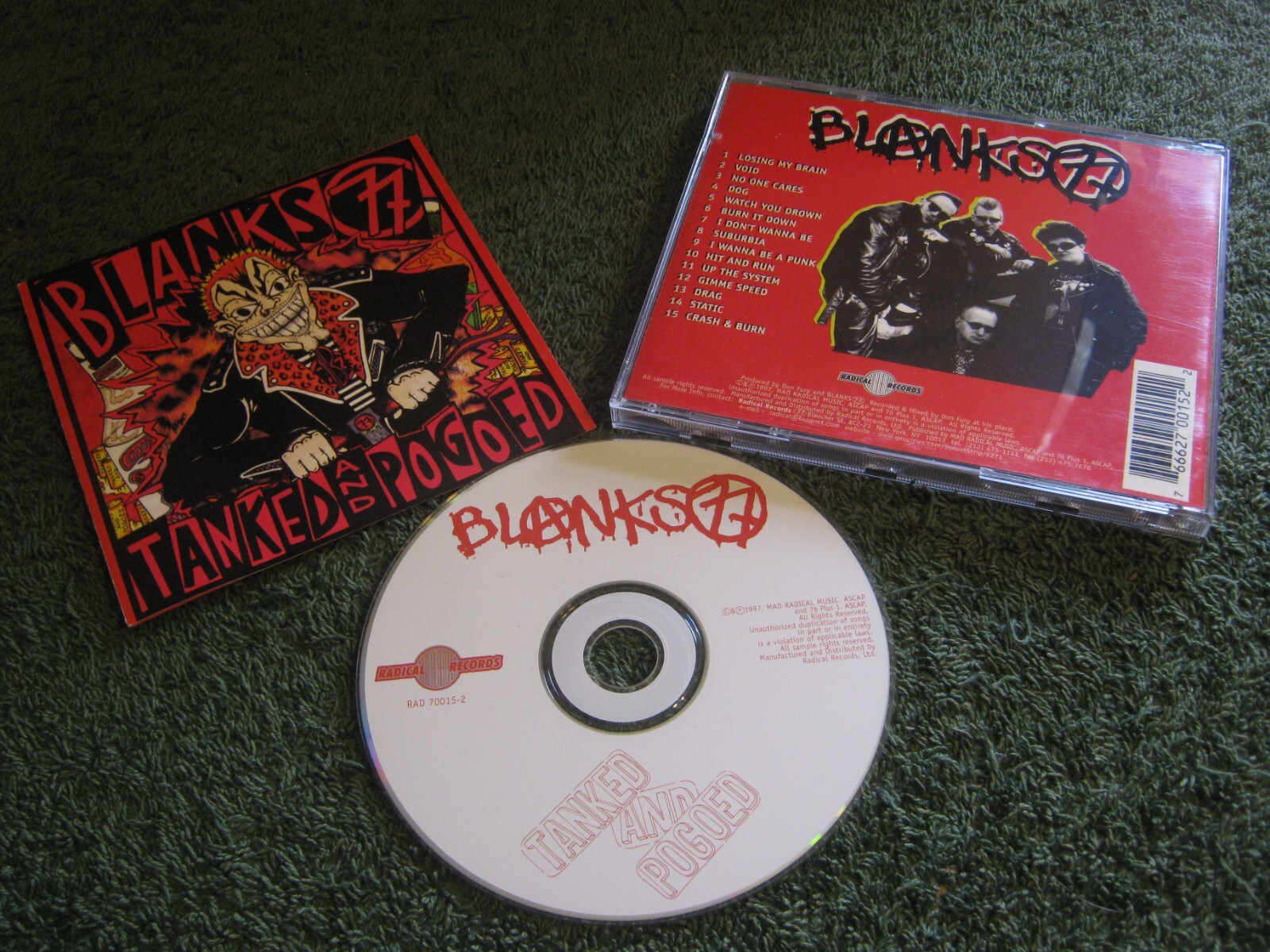 Blanks 77 - Tanked And Pogoed (cd) | eBay