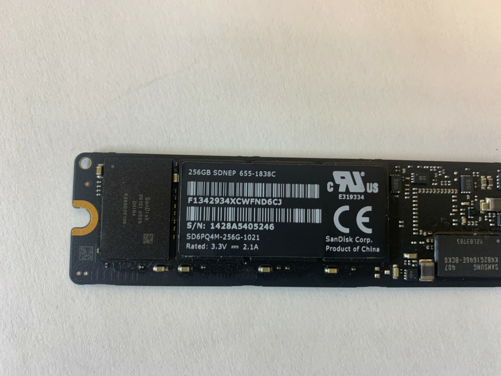 256GB SSD Apple Macbook Pro Retina / Air | 2013 - 2015 | A1502 A1398 A1465 A1466