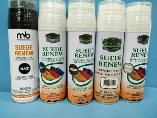 Suede Renew Dye Moneysworth & Best - Suede Renew SPRAY Colors - Suede & NuBuck