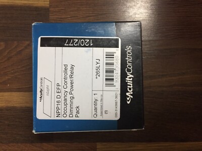 Acuity Controls NPP16 D EFP Occupancy Controlled Dimming Power Relay Pack