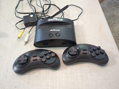 AtGames Sega Genesis Mini Console W/ 2 Wireless Controllers + Cords