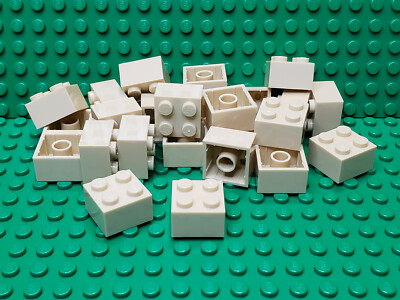 ** 25 CT LOT **  Lego NEW tan 2 x 2 standard bricks   Lot of 25