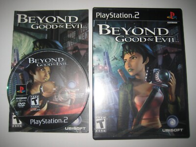 Beyond Good & Evil Sony Playstation 2 Video Game PS2 Complete w Manual