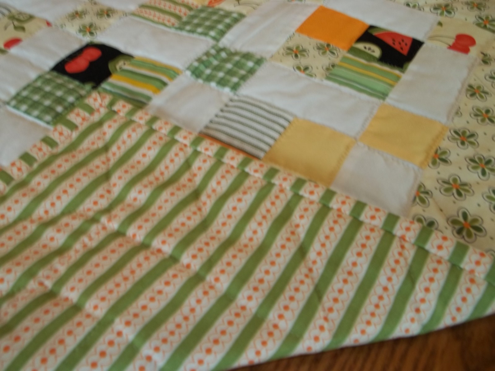 Handcrafted and Hand Quilted Table Runner, 26