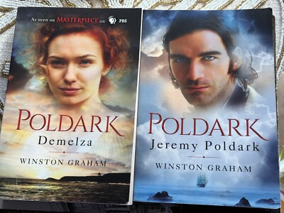WINSTON GRAHAM - POLDARK PB Book LOT Of 2: Books 2-3- Jeremy Poldark, Demelza