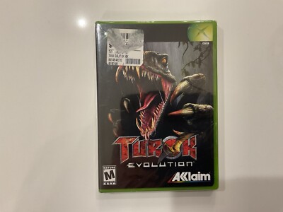   Turok: Evolution (Original Microsoft Xbox, 2002) NEW Factory SEALED Y FOLD  