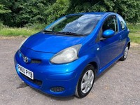 2010 Toyota AYGO 1.0 VVT-i Blue Euro 4 3dr HATCHBACK Petrol Manual