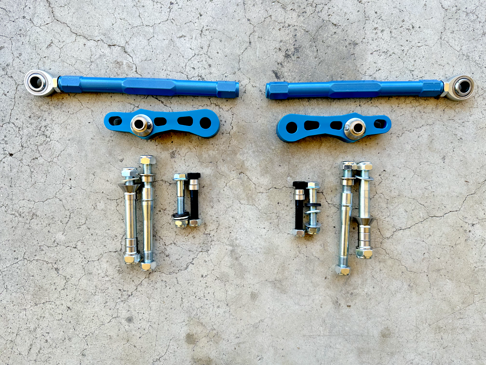 E46 Angle Kit - BimmerBrothers Blue