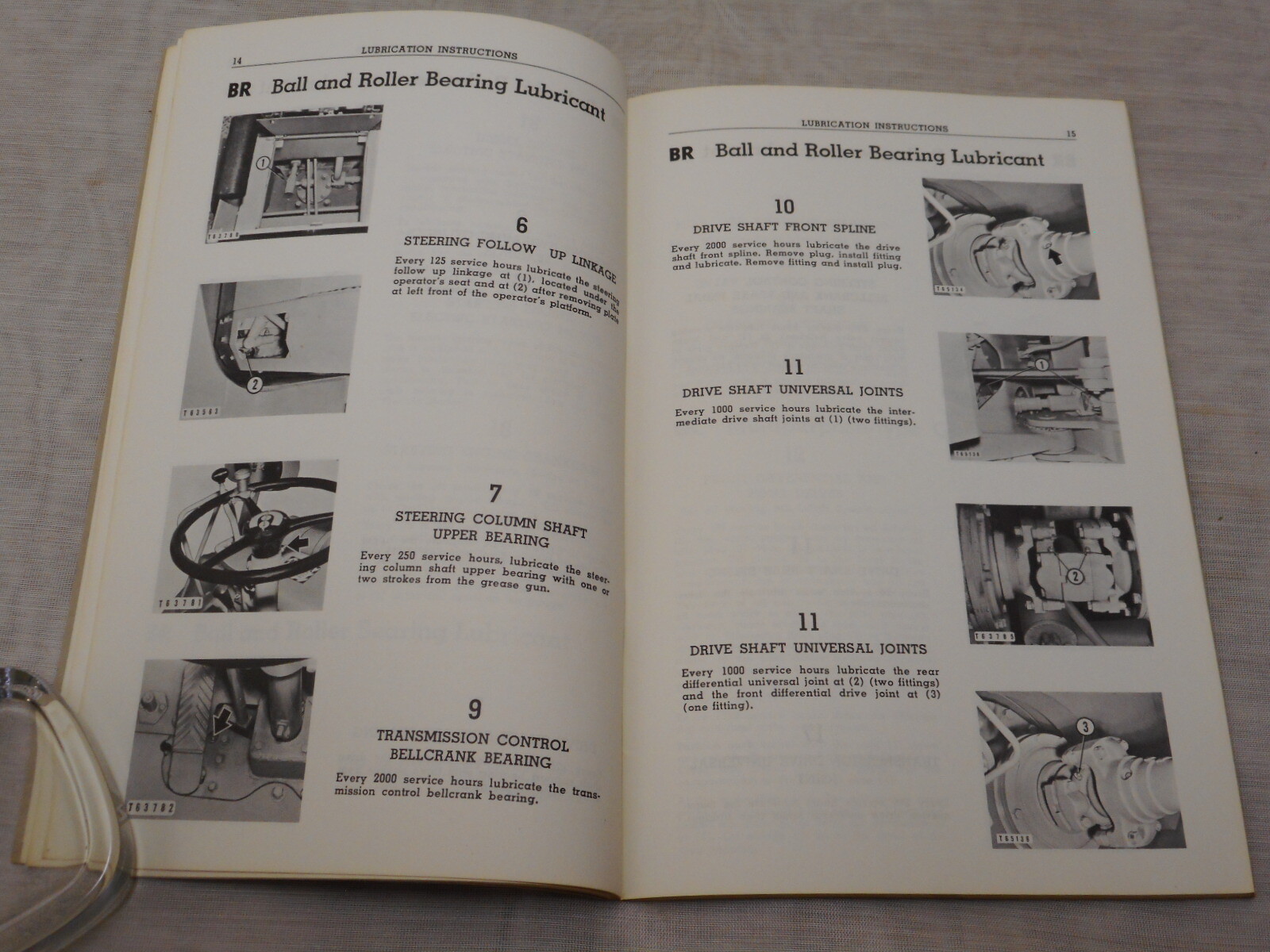 Vintage 1965 Caterpillar 824 Tractor Operation Maintenance Instructions Manual