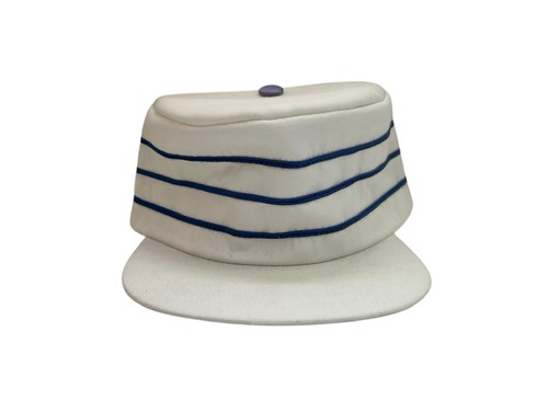vintage pillbox fitted hat cap mens size small deadstock