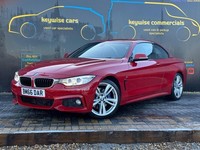 2016 BMW 4 Series 420d [190] M Sport 2dr Auto [Professional Media] CONVERTIBLE D