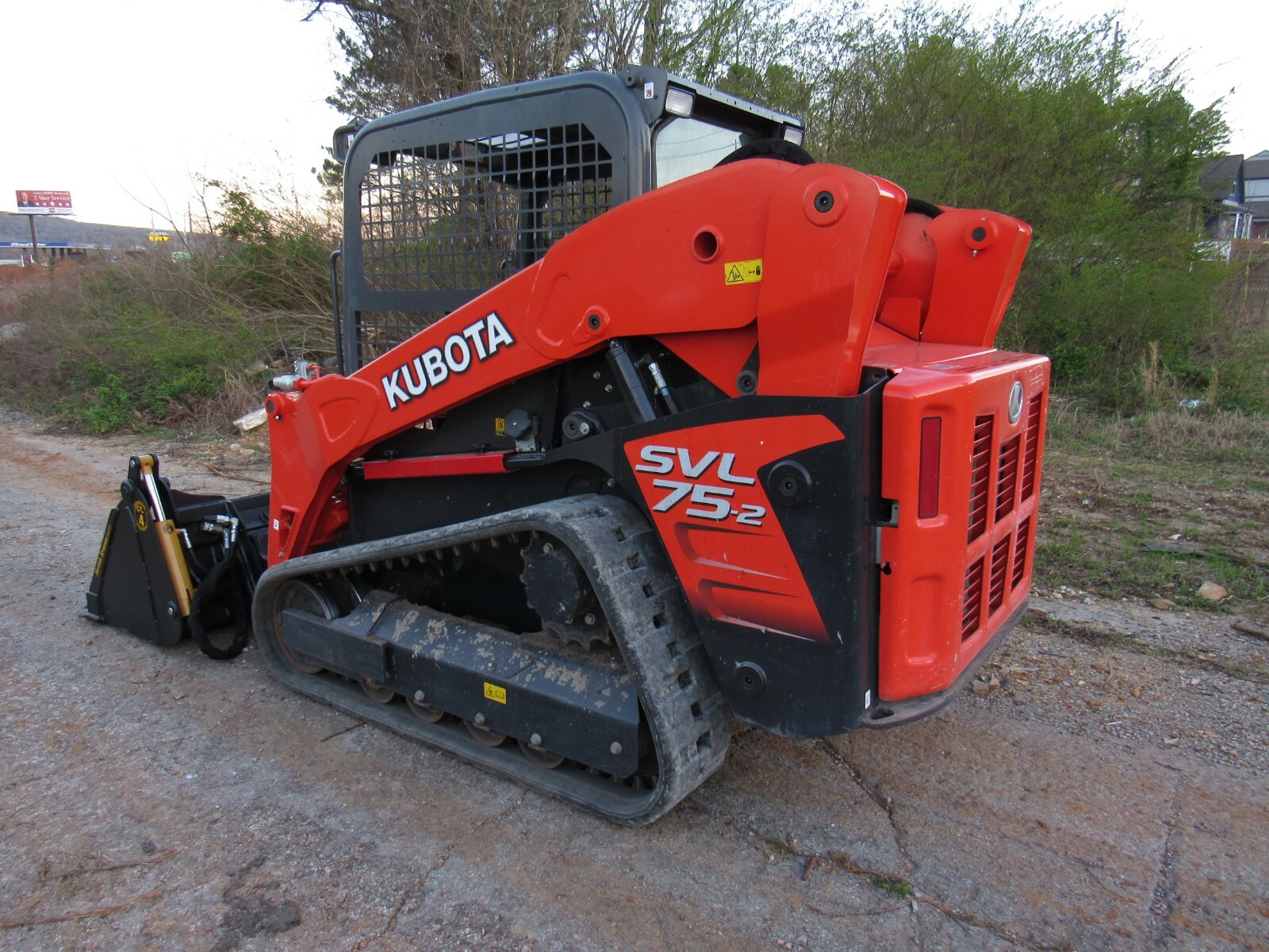 2018 Kubota SVL75-2 Track Skid Steer Loader with 4-IN-1 Tooth Bucket - Ship $500