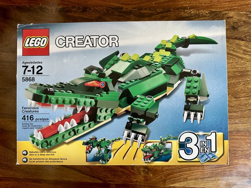 NEW and Rare Lego Creator Ferocious Creatures 5868 | eBay