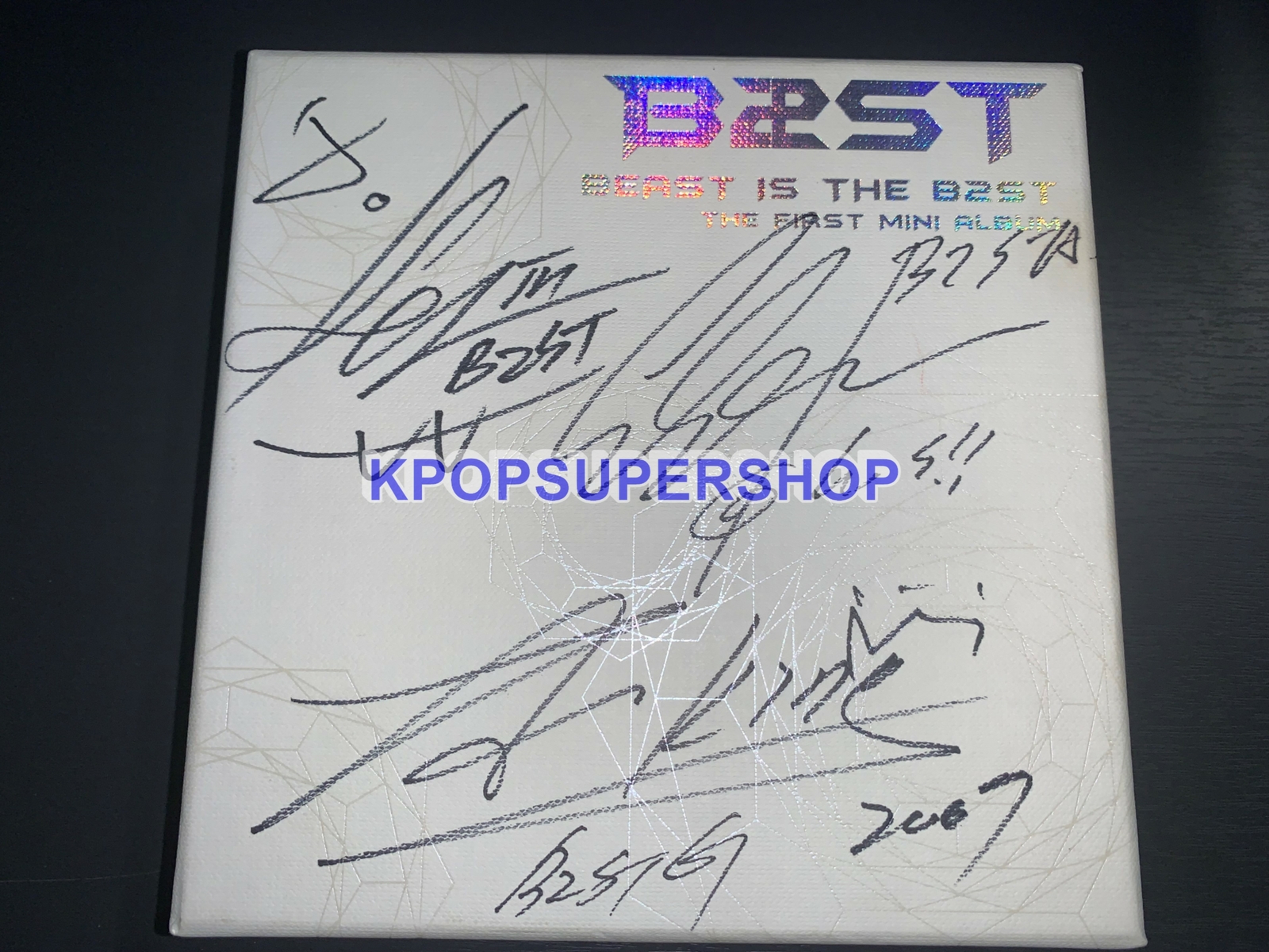 お歳暮 のし Is Beast Album Mini 1st BEAST The CD Signed Autographed B2ST K-POP・アジア