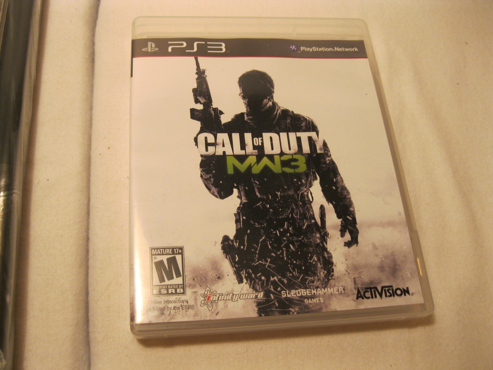 CALL OF DUTY: MW3 LOT, HARDENED Ltd EDITION STRATEGY GUIDE BOOK, & PS3 GAME!