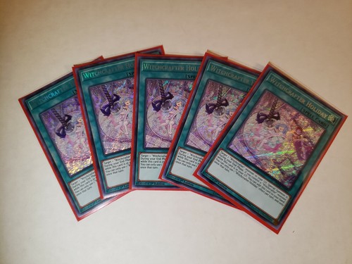 WITCHCRAFTER HOLIDAY x1 Secret Rare INCH-EN021 The Infinity Chasers YuGiOh mint